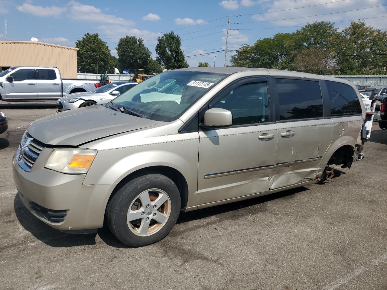 DODGE CARAVAN 2008. Lot# 81112745. VIN 1D8HN54P98B189564. Photo 1