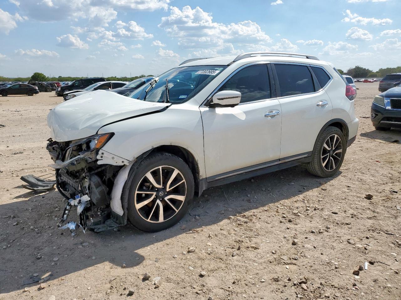 2020 Nissan Rogue S white null gas 5N1AT2MT3LC784619 photo #1