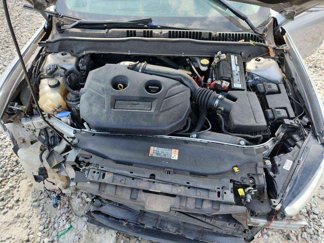 2014 Ford Fusion Titanium VIN: 3FA6P0K94ER344395 Lot: 80027225