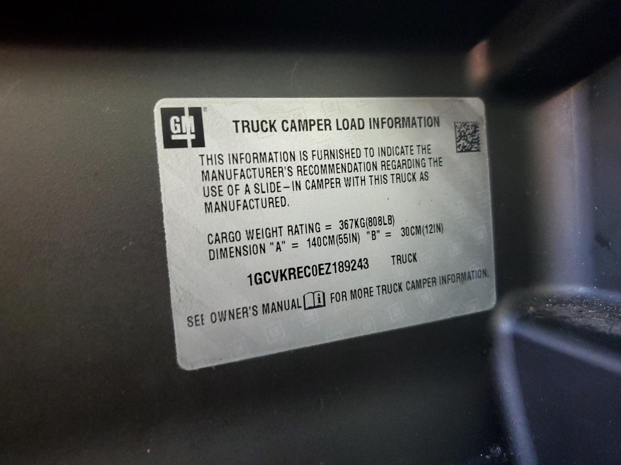 2014 Chevrolet Silverado K1500 Lt VIN: 1GCVKREC0EZ189243 Lot: 81847615