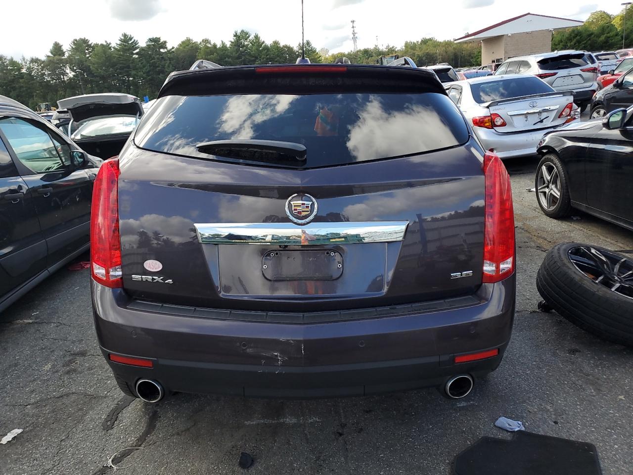 2015 Cadillac Srx Performance Collection VIN: 3GYFNFE3XFS536564 Lot: 80547665