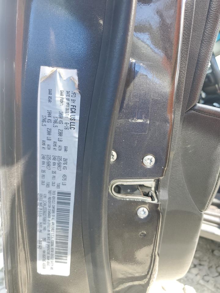 2016 Jeep Compass Latitude VIN: 1C4NJDEB6GD768010 Lot: 70628975