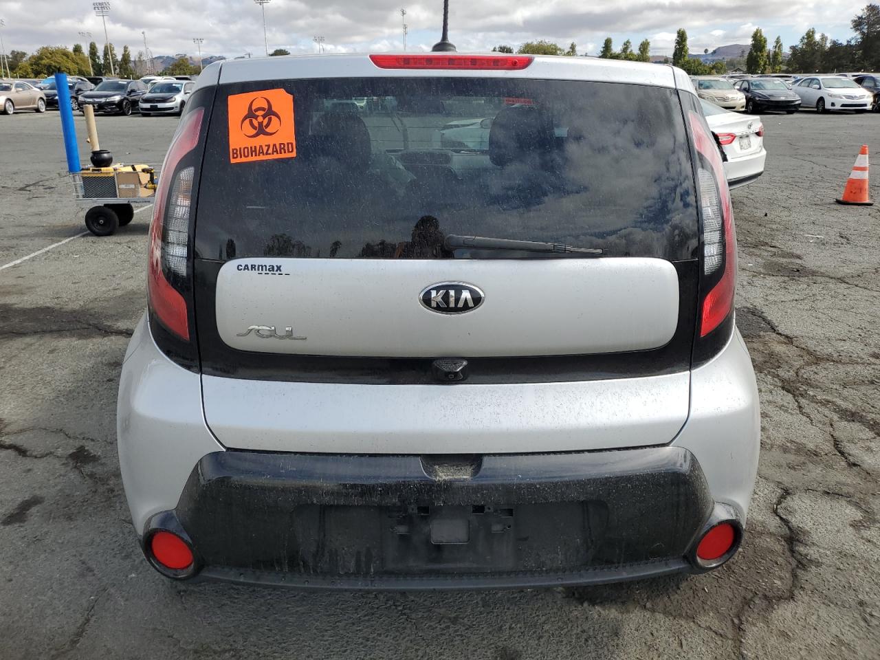 2016 Kia Soul + VIN: KNDJP3A51G7876606 Lot: 80107535