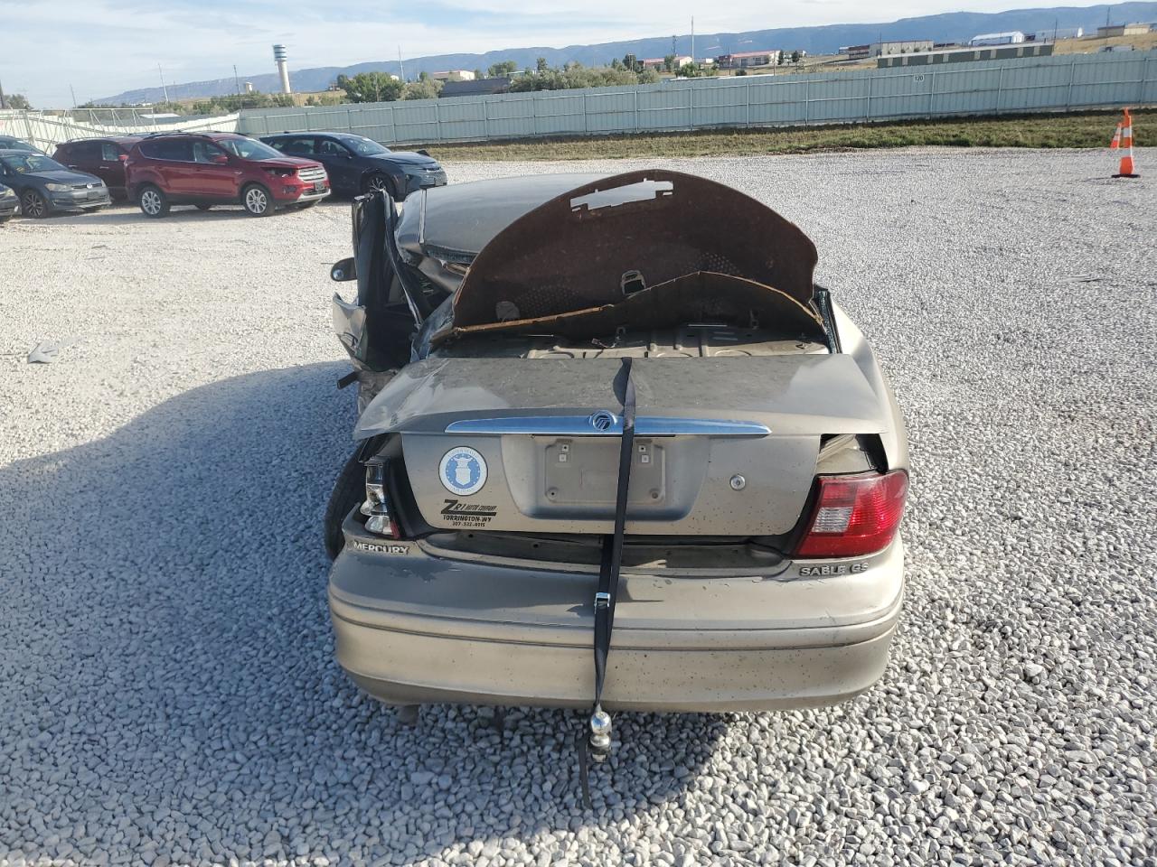 2002 Mercury Sable Gs VIN: 1MEFM50U72G652072 Lot: 81250665