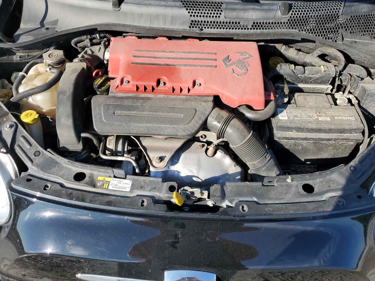 2015 Fiat 500 Abarth VIN: 3C3CFFFH6FT603675 Lot: 71428835