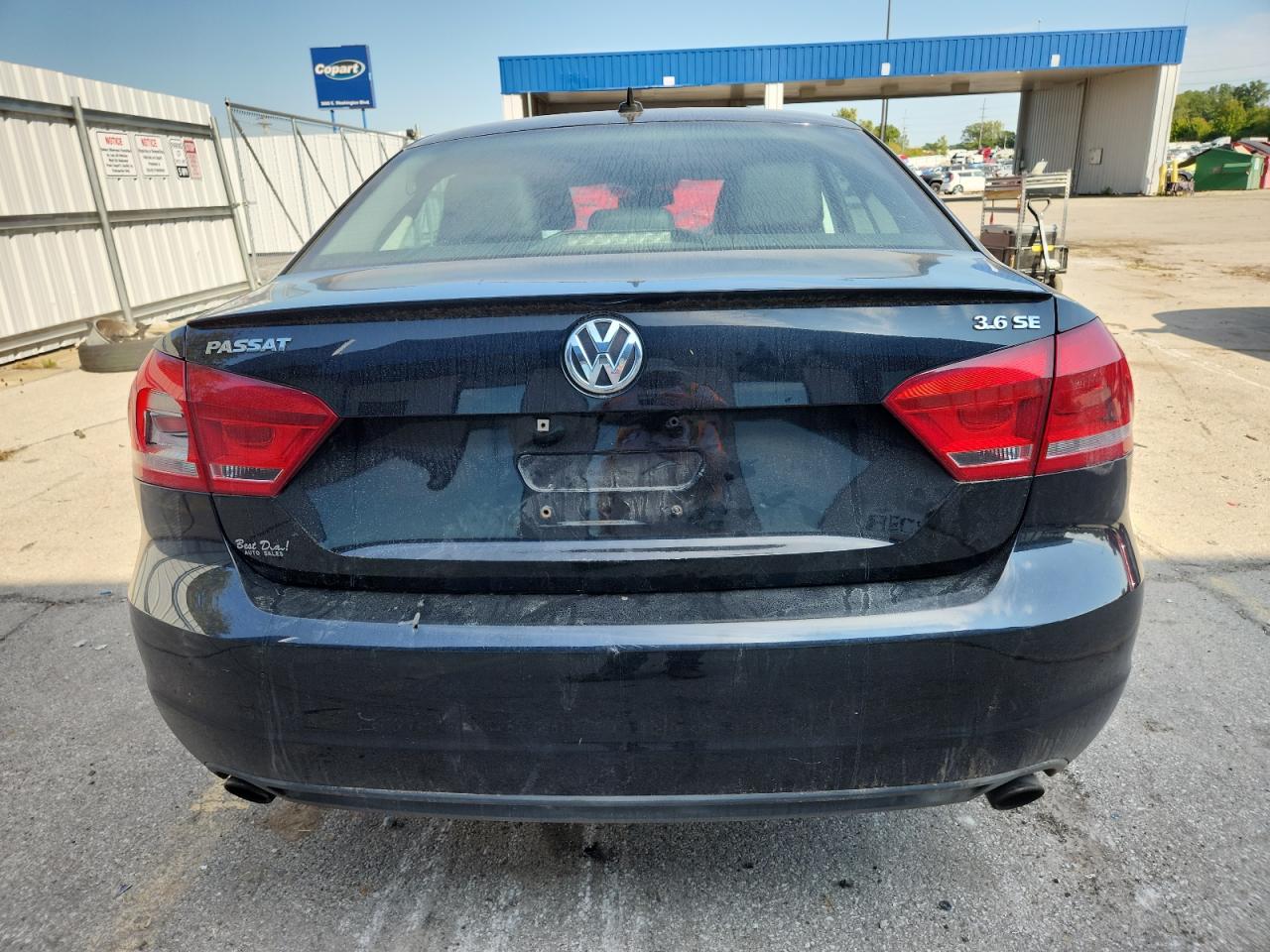 2013 Volkswagen Passat Se VIN: 1VWBM7A31DC135259 Lot: 71948775