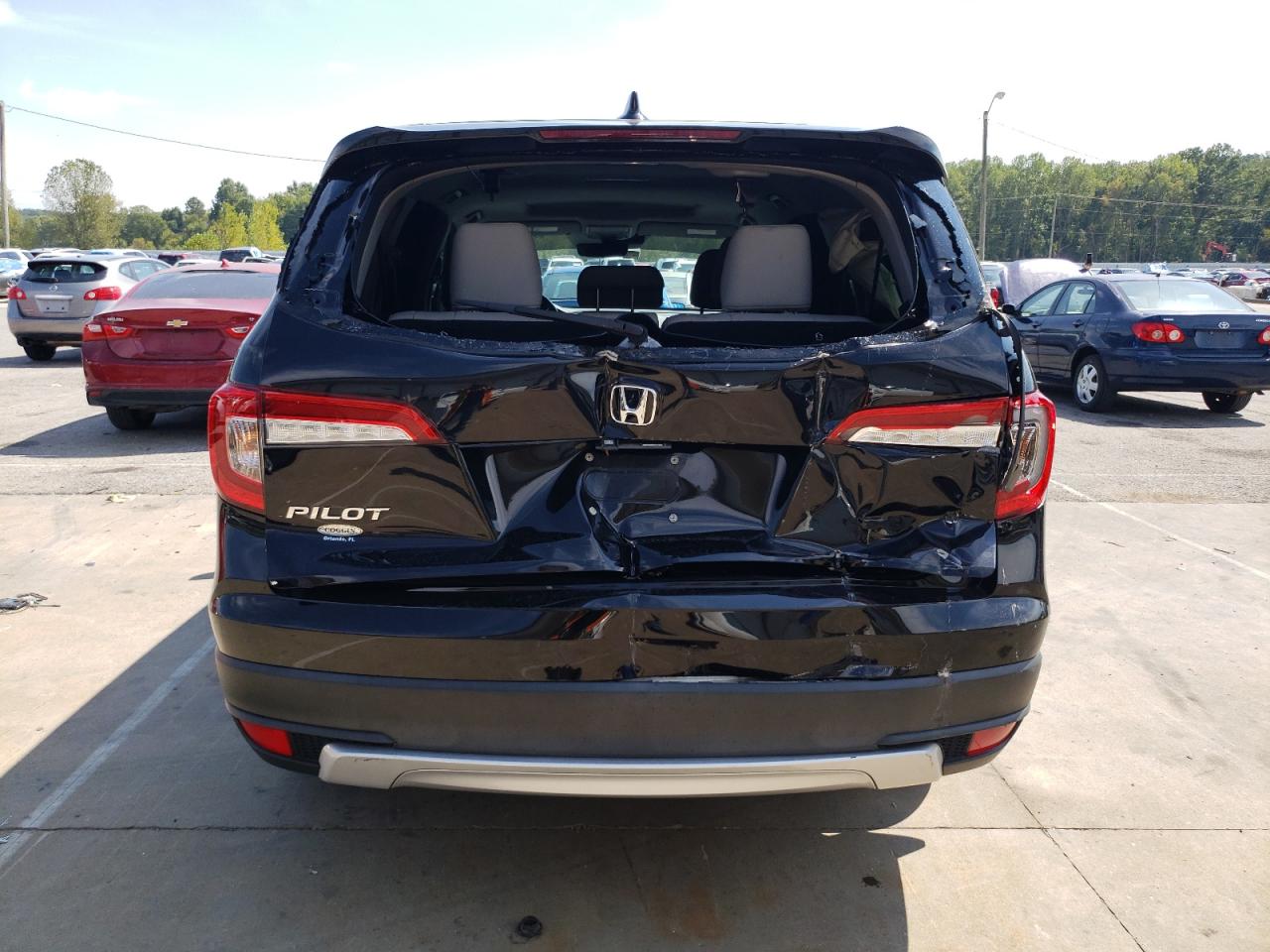 2019 Honda Pilot Exl VIN: 5FNYF5H51KB044267 Lot: 81035125