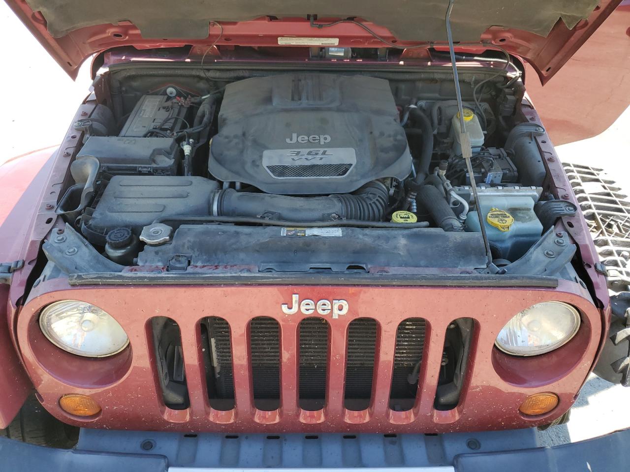 2012 Jeep Wrangler Unlimited Sahara VIN: 1C4BJWEG0CL191467 Lot: 80293175