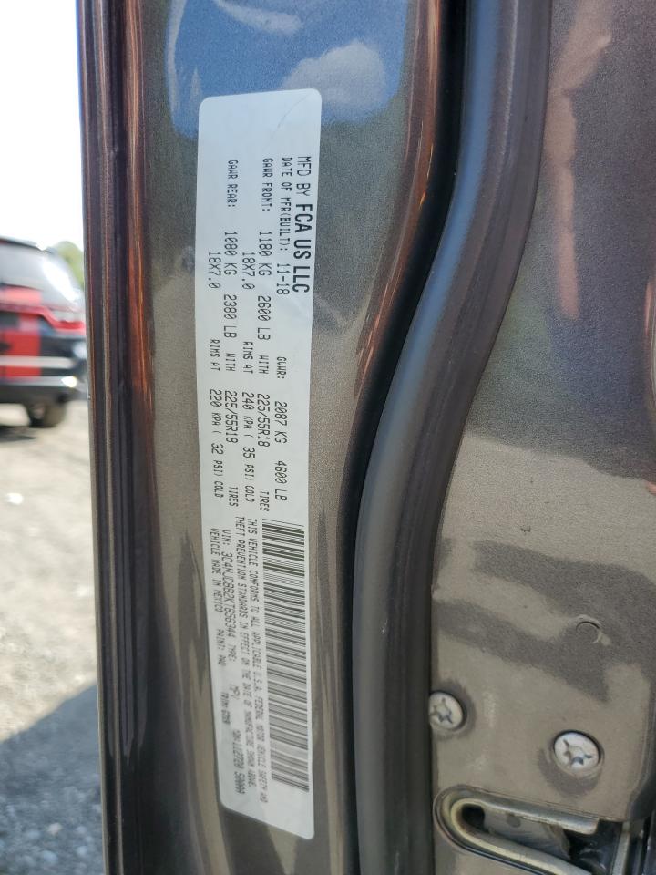 2019 Jeep Compass Latitude VIN: 3C4NJDBB2KT656344 Lot: 81524385