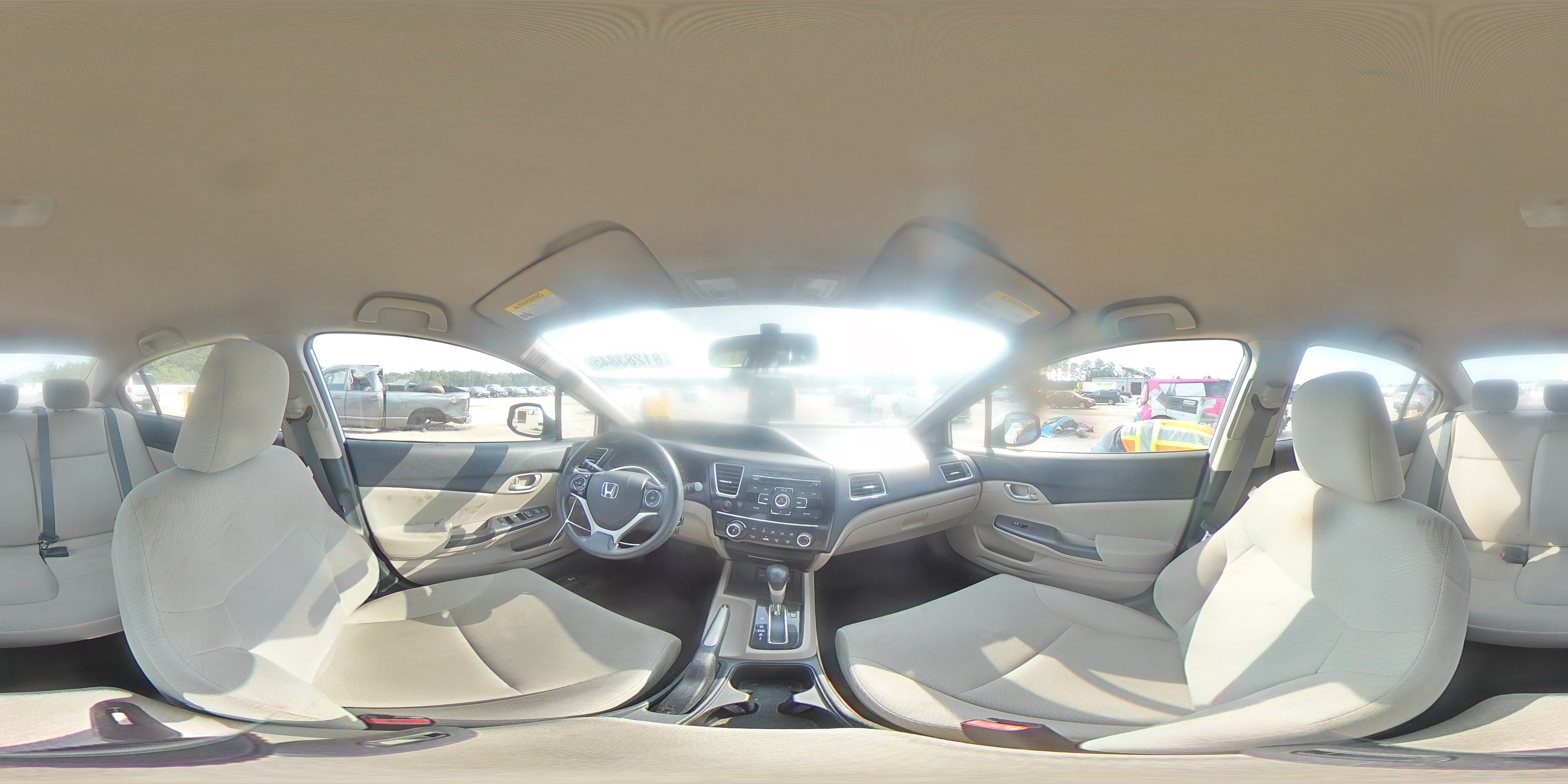 2013 Honda Civic Lx VIN: 2HGFB2F59DH544180 Lot: 81283845