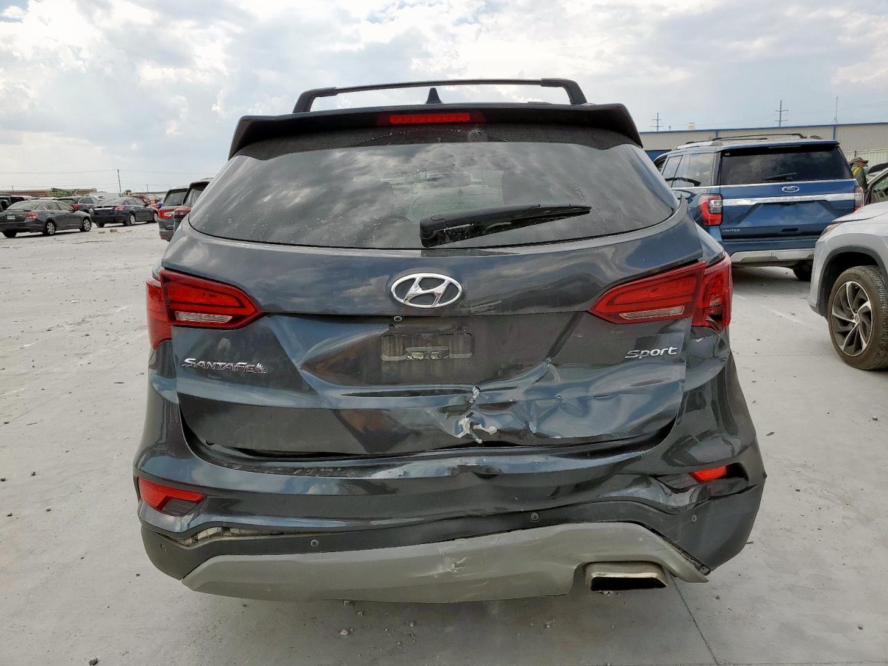 2018 Hyundai Santa Fe Sport VIN: 5XYZU3LB3JG503592 Lot: 81327215
