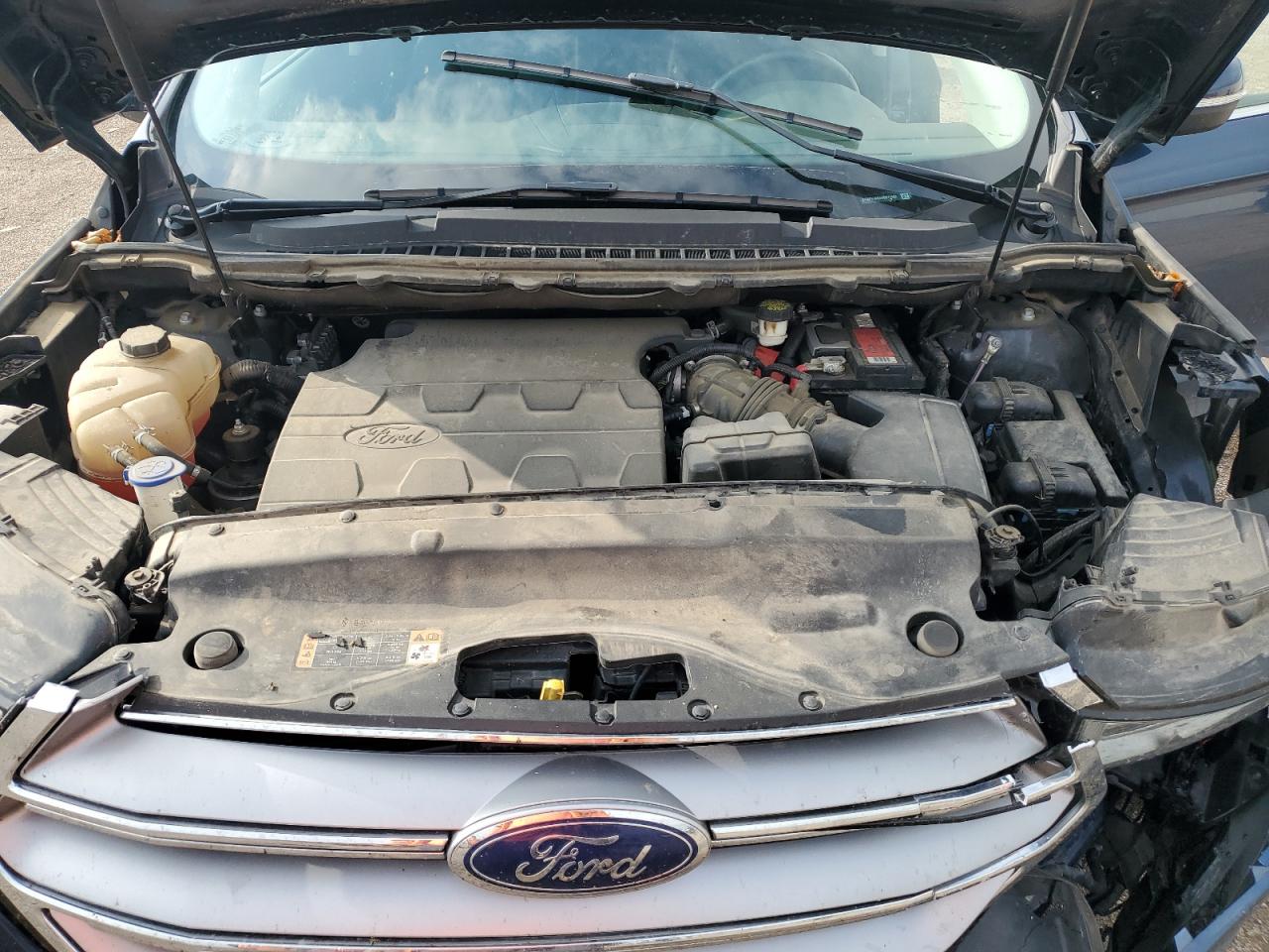 2017 Ford Edge Titanium VIN: 2FMPK4K84HBB74422 Lot: 71063445