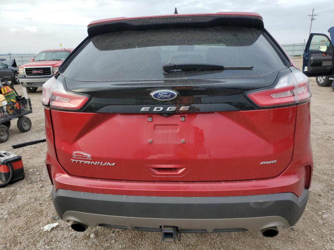 2021 Ford Edge Titanium VIN: 2FMPK4K90MBA25119 Lot: 81209655
