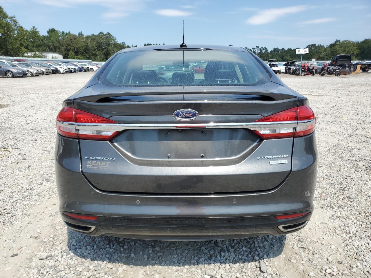 2017 Ford Fusion Titanium VIN: 3FA6P0K97HR186865 Lot: 81063545
