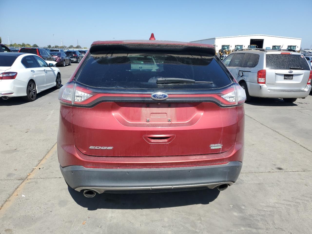 2015 Ford Edge Sel VIN: 2FMTK3J93FBC12710 Lot: 84041915