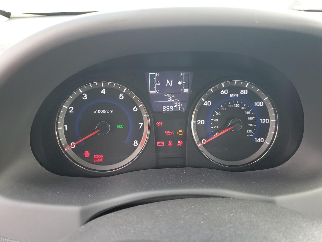 2017 Hyundai Accent Se VIN: KMHCT4AE9HU325302 Lot: 80381255