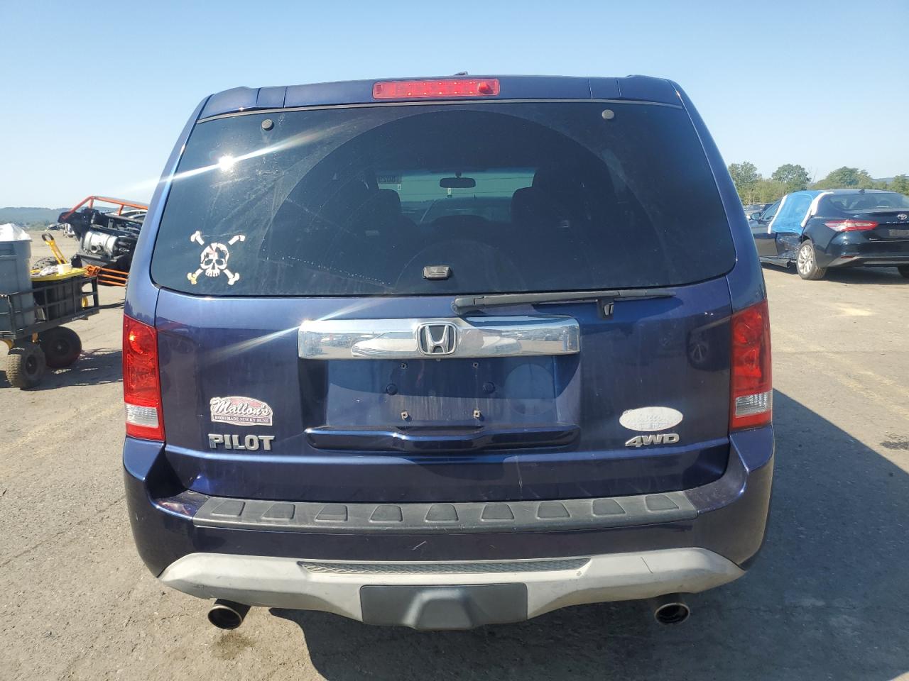 2013 Honda Pilot Ex VIN: 5FNYF4H49DB026541 Lot: 80291505