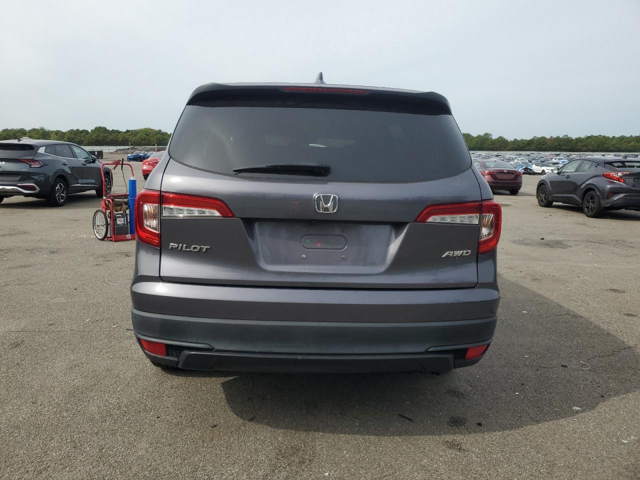 2020 Honda Pilot Lx VIN: 5FNYF6H11LB023472 Lot: 81771435