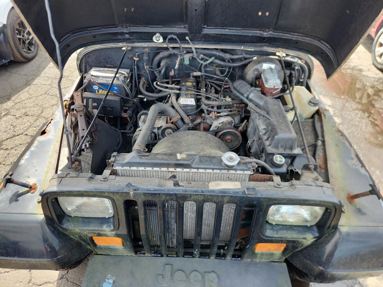 1995 Jeep Wrangler / Yj S VIN: 1J4FY19P8SP283289 Lot: 80017335