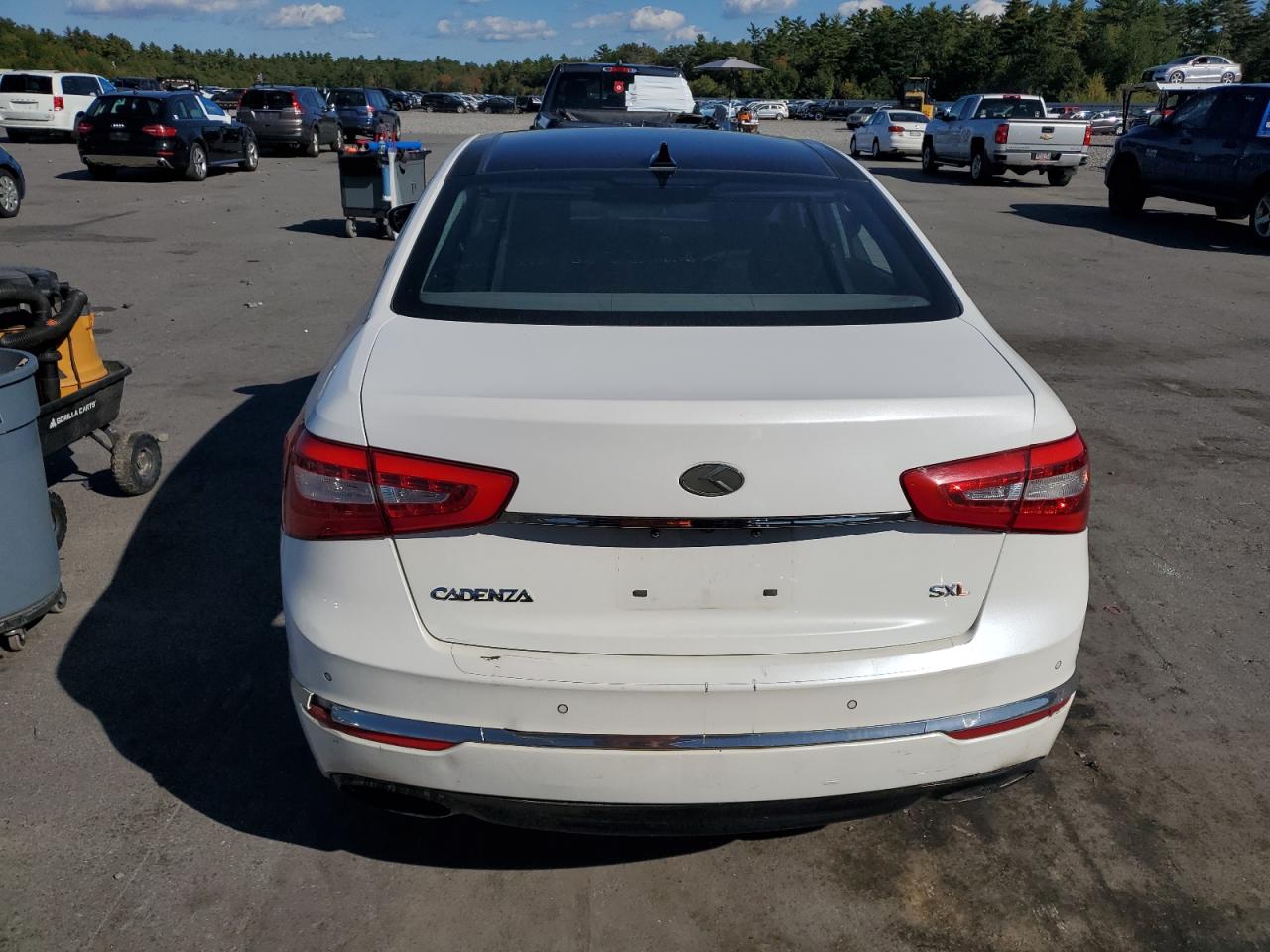2014 Kia Cadenza Premium VIN: KNALN4D79E5167347 Lot: 92792095