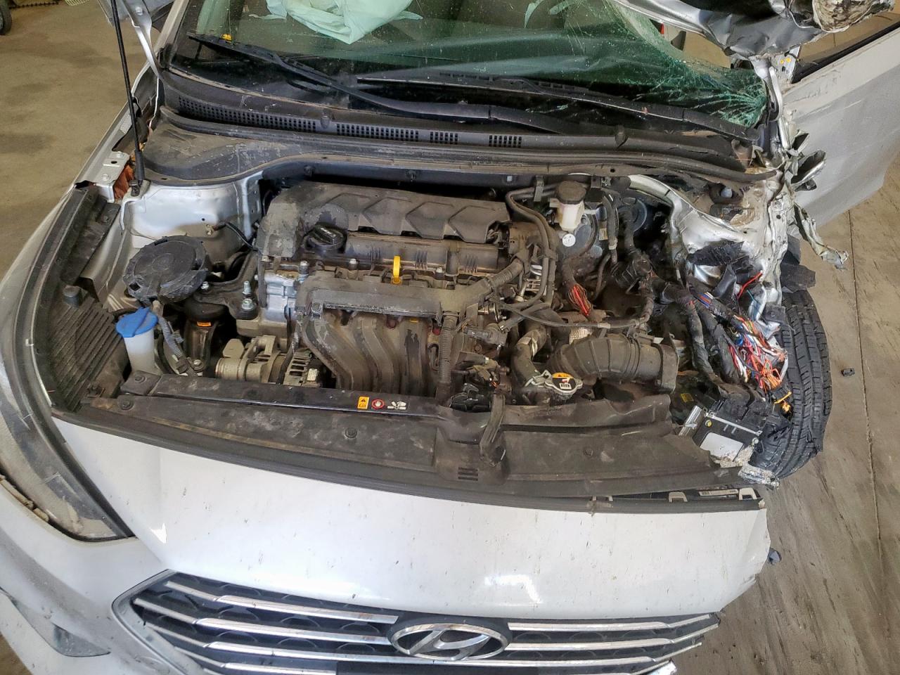 2022 Hyundai Accent Se VIN: 3KPC24A67NE170632 Lot: 81105485