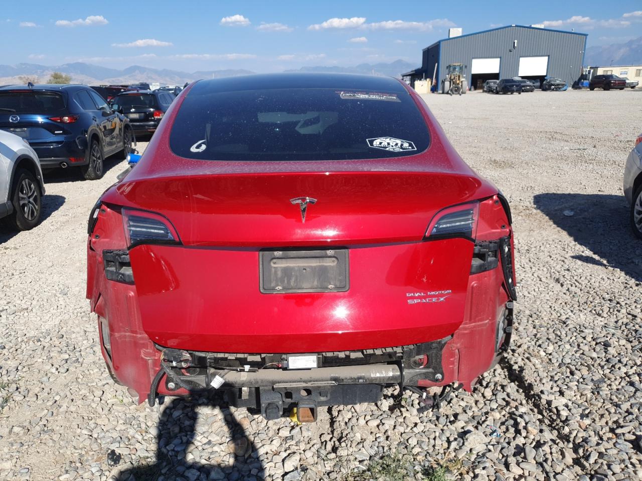 2021 Tesla Model Y VIN: 5YJYGDEE9MF141103 Lot: 71258435
