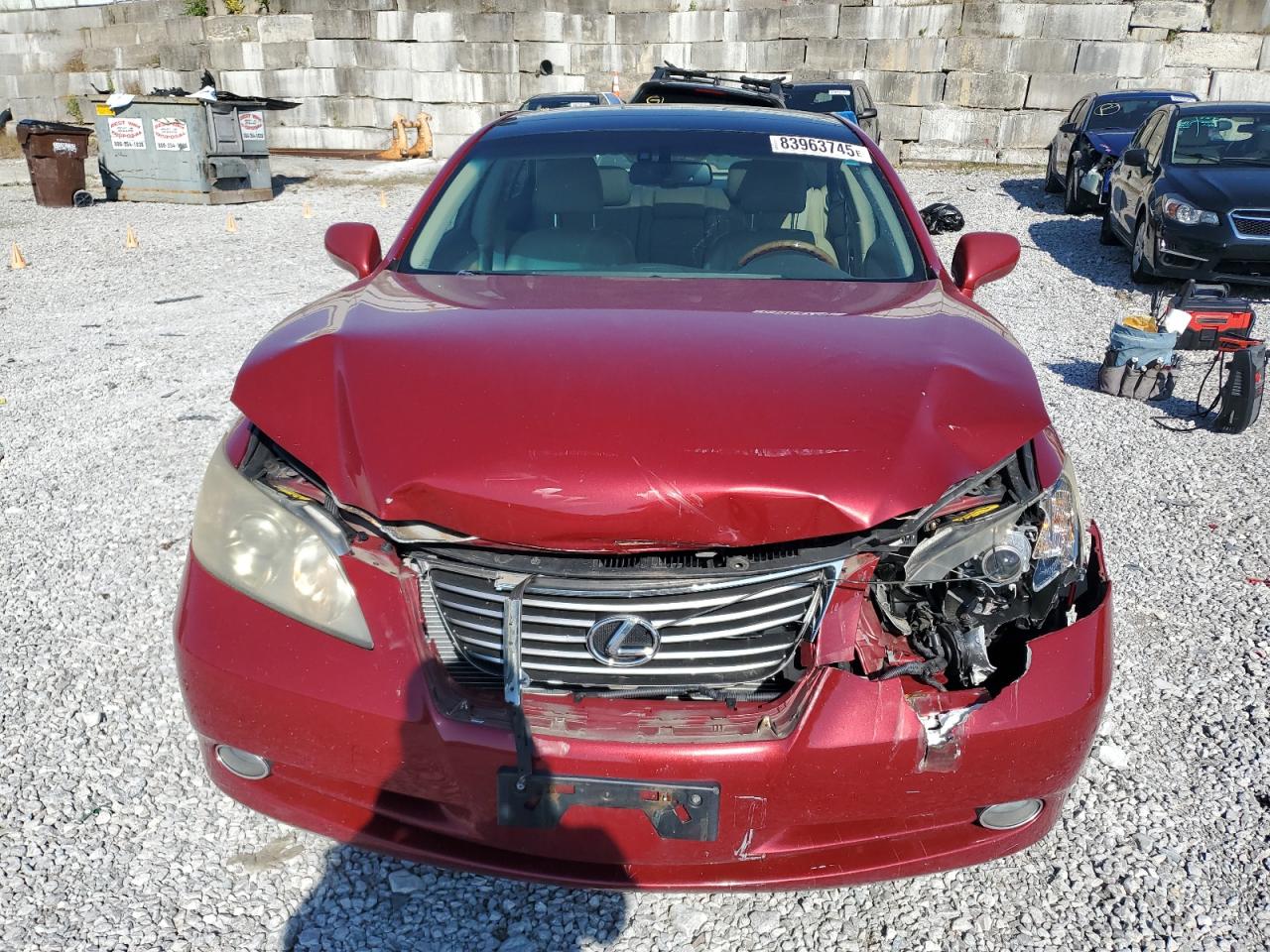 2009 Lexus Es 350 VIN: JTHBJ46G892328946 Lot: 83963745