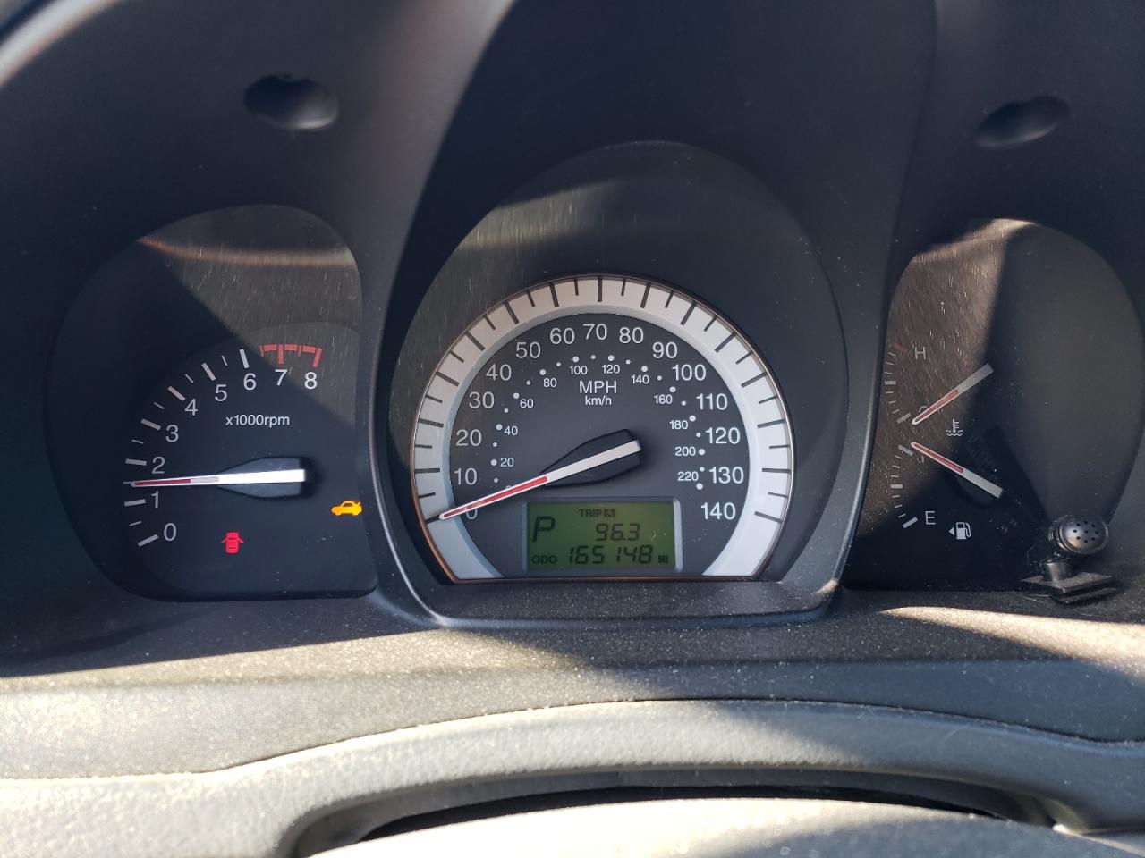 2007 Kia Spectra Ex VIN: KNAFE122375417526 Lot: 80894435