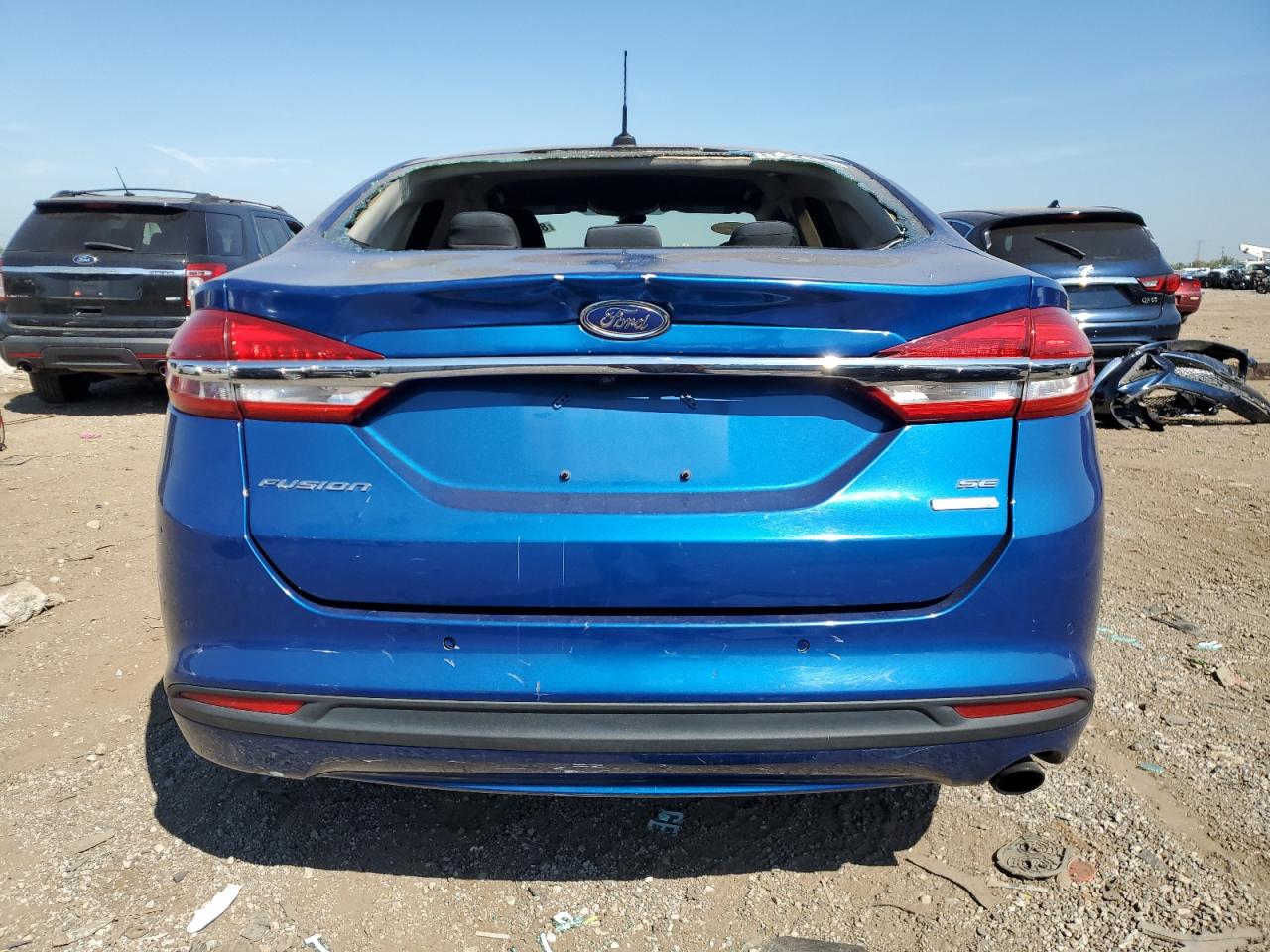2018 Ford Fusion Se VIN: 3FA6P0HD6JR171162 Lot: 80685395