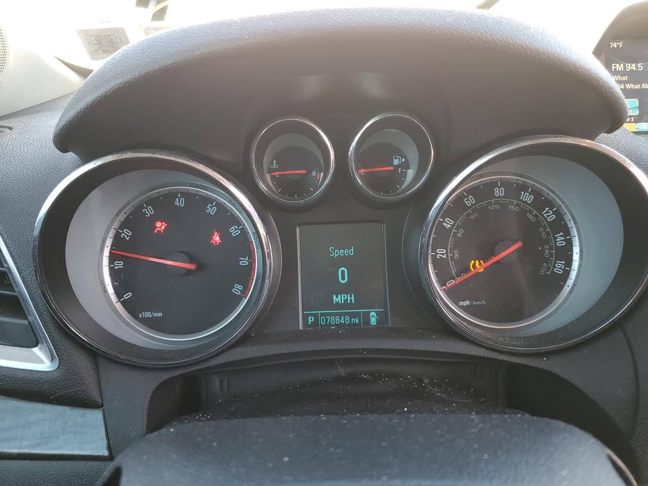 2016 Buick Encore Convenience VIN: KL4CJFSB5GB554381 Lot: 81740015