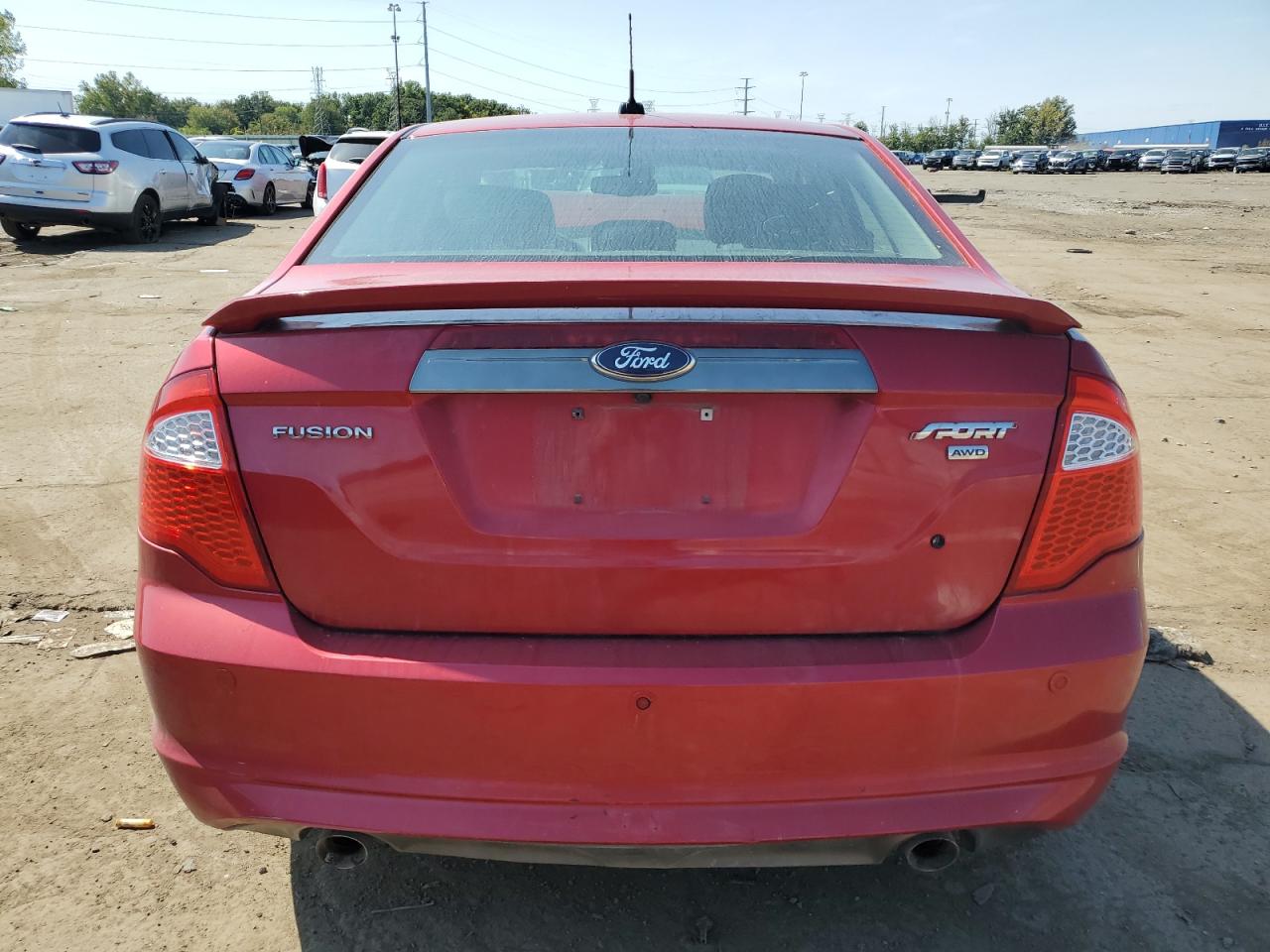 2012 Ford Fusion Sport VIN: 3FAHP0DC2CR204263 Lot: 71962225