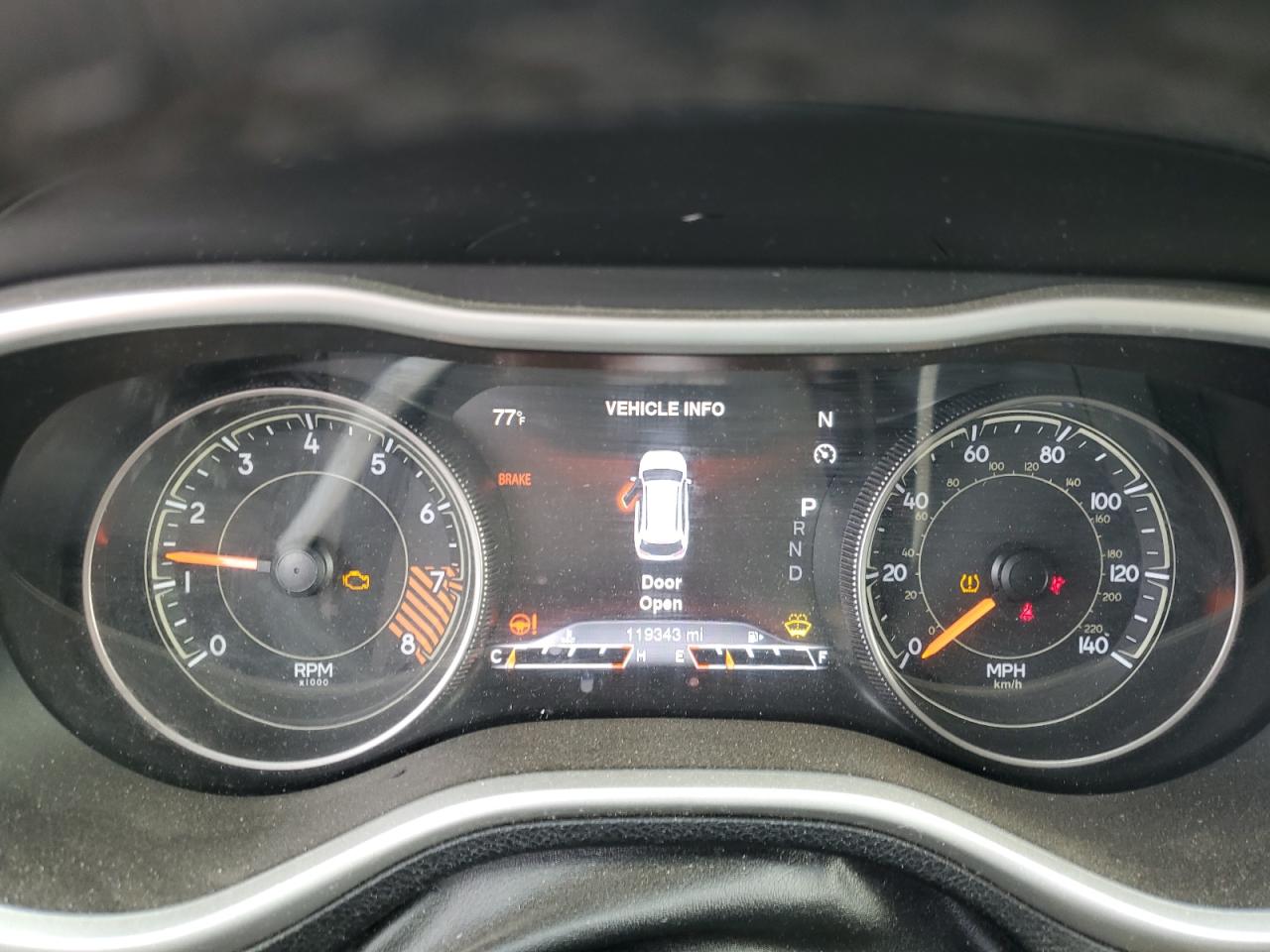 2015 Jeep Cherokee Limited VIN: 1C4PJLDS6FW516510 Lot: 80947145