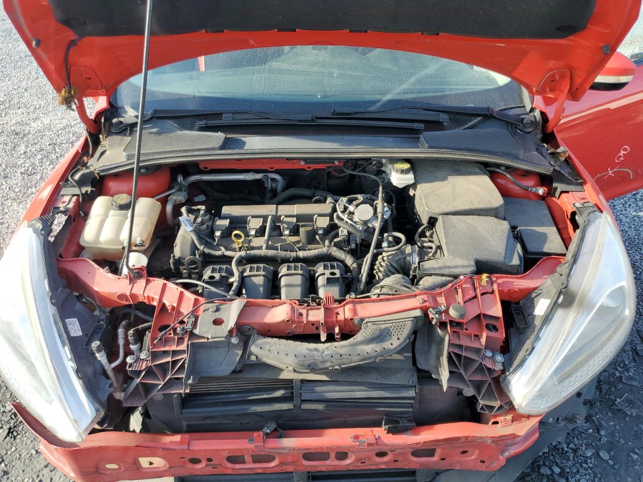 2017 Ford Focus Se VIN: 1FADP3F28HL300411 Lot: 80919425