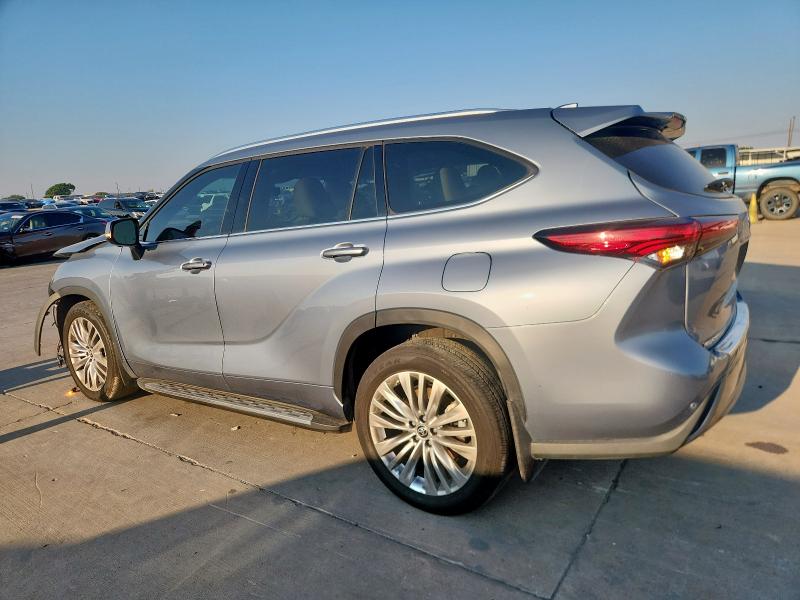  TOYOTA HIGHLANDER 2023 Синий
