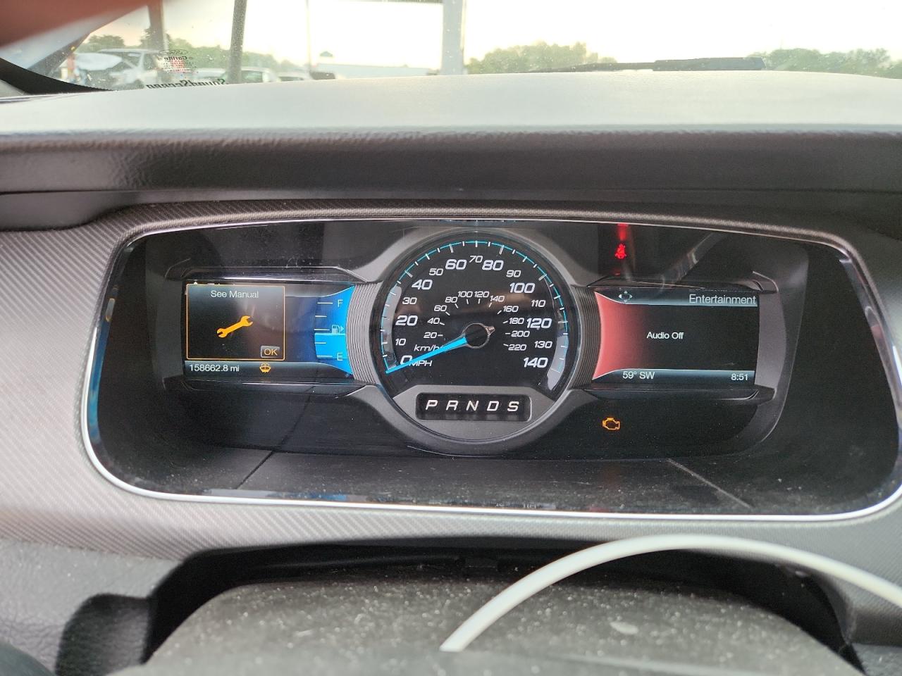 2015 Ford Taurus Sho VIN: 1FAHP2KT3FG155049 Lot: 80281945