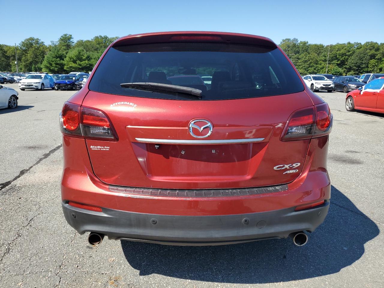 2014 Mazda Cx-9 Grand Touring VIN: JM3TB3DV3E0440453 Lot: 72074575