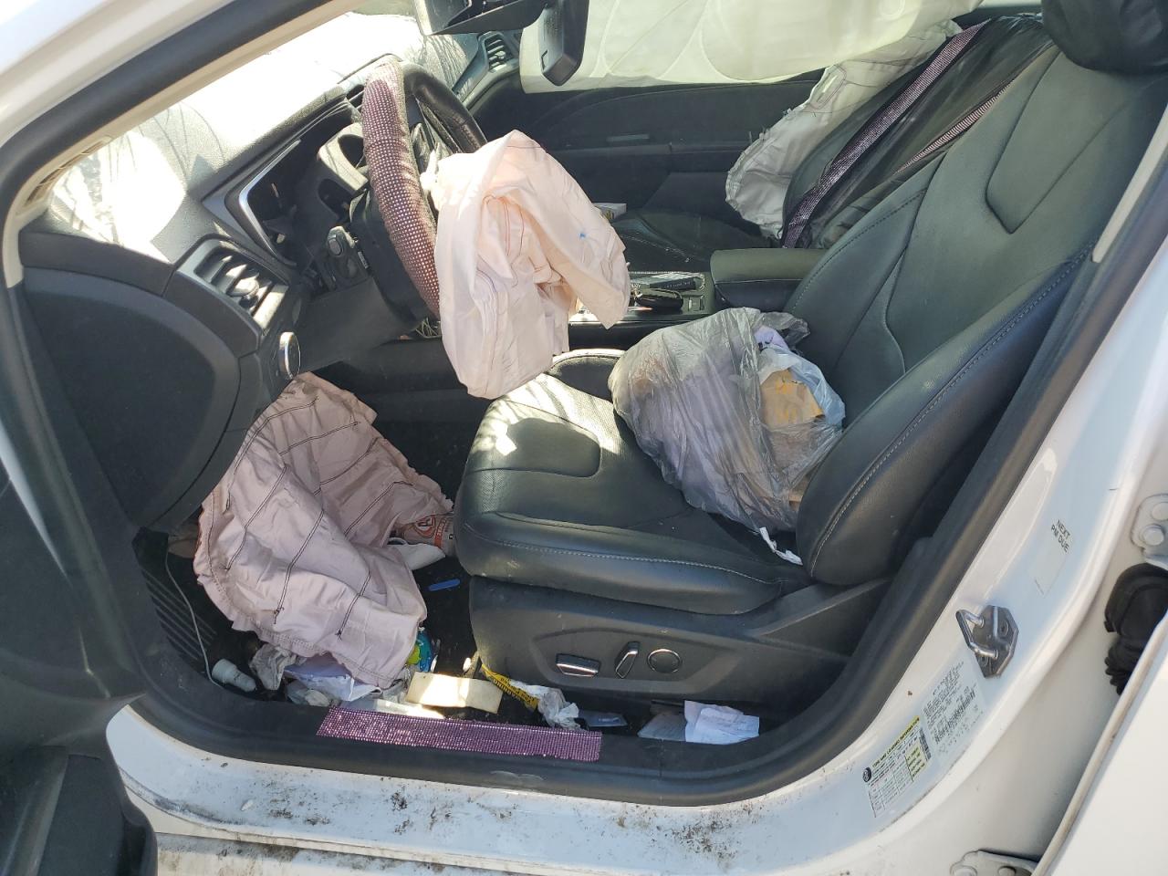 2020 Ford Fusion Titanium VIN: 3FA6P0K9XLR116267 Lot: 80912525