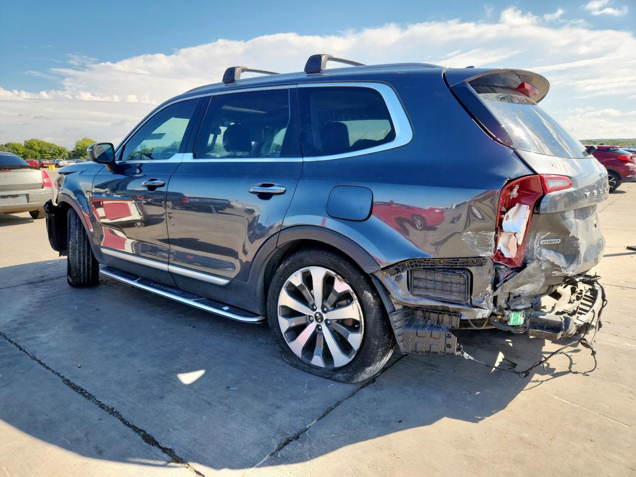 2020 Kia Telluride S grey null gasoline 5XYP6DHC6LG095939 photo #3