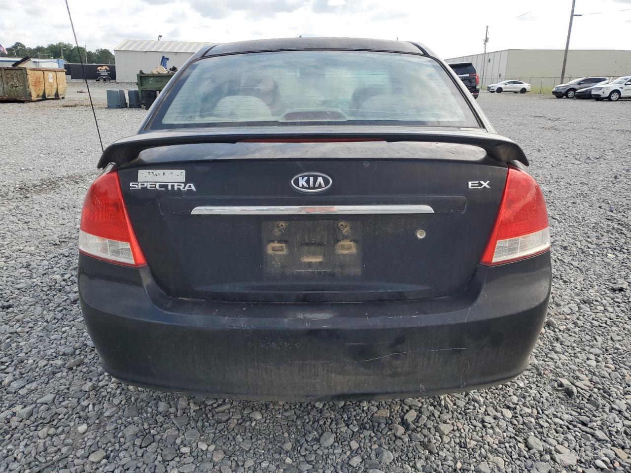 2007 Kia Spectra Ex VIN: KNAFE121775462055 Lot: 71268575