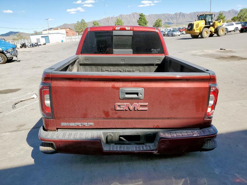  GMC SIERRA 2018 Красный