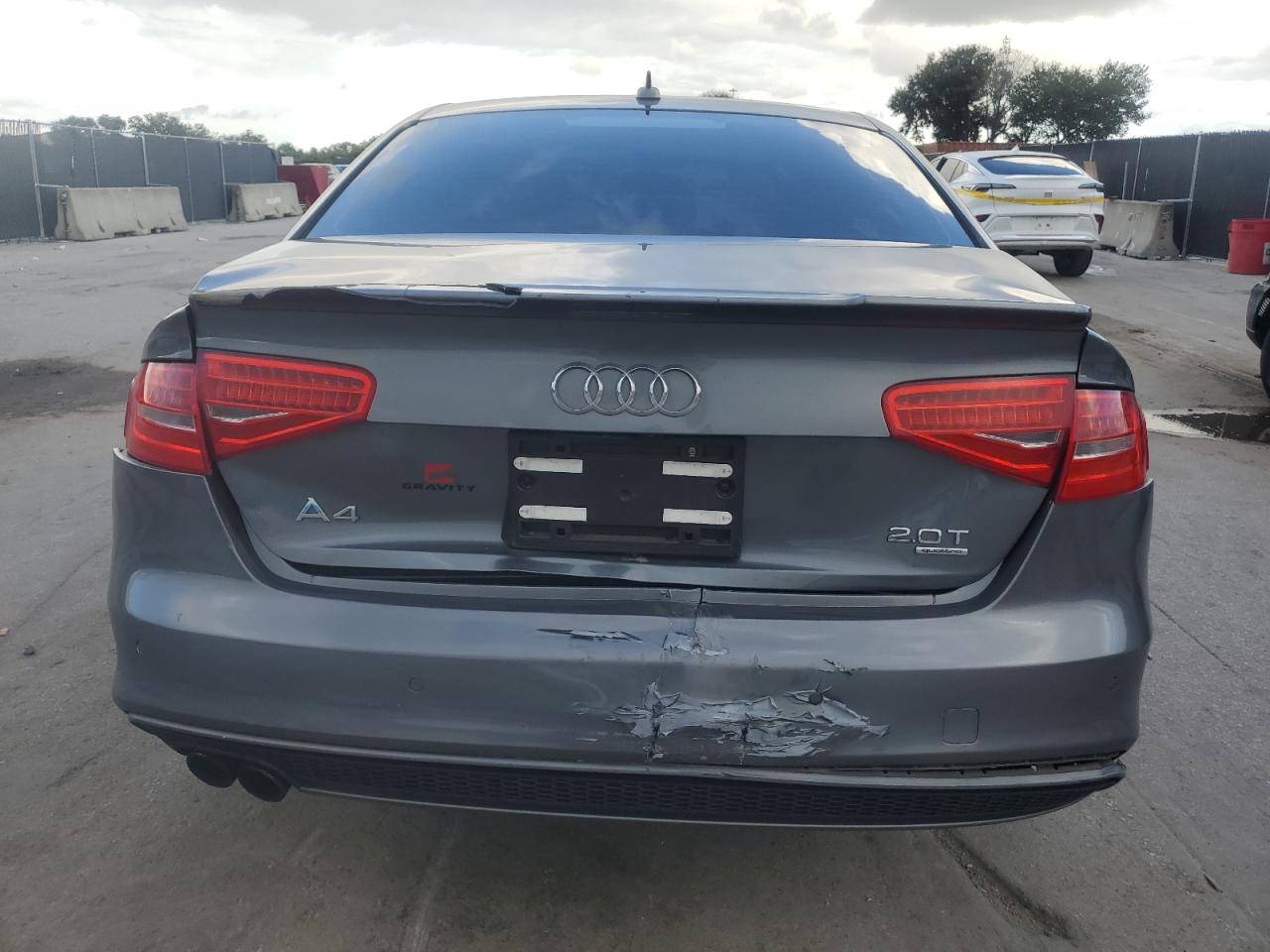 2014 Audi A4 Premium Plus VIN: WAUFFAFL4EN025345 Lot: 84585955