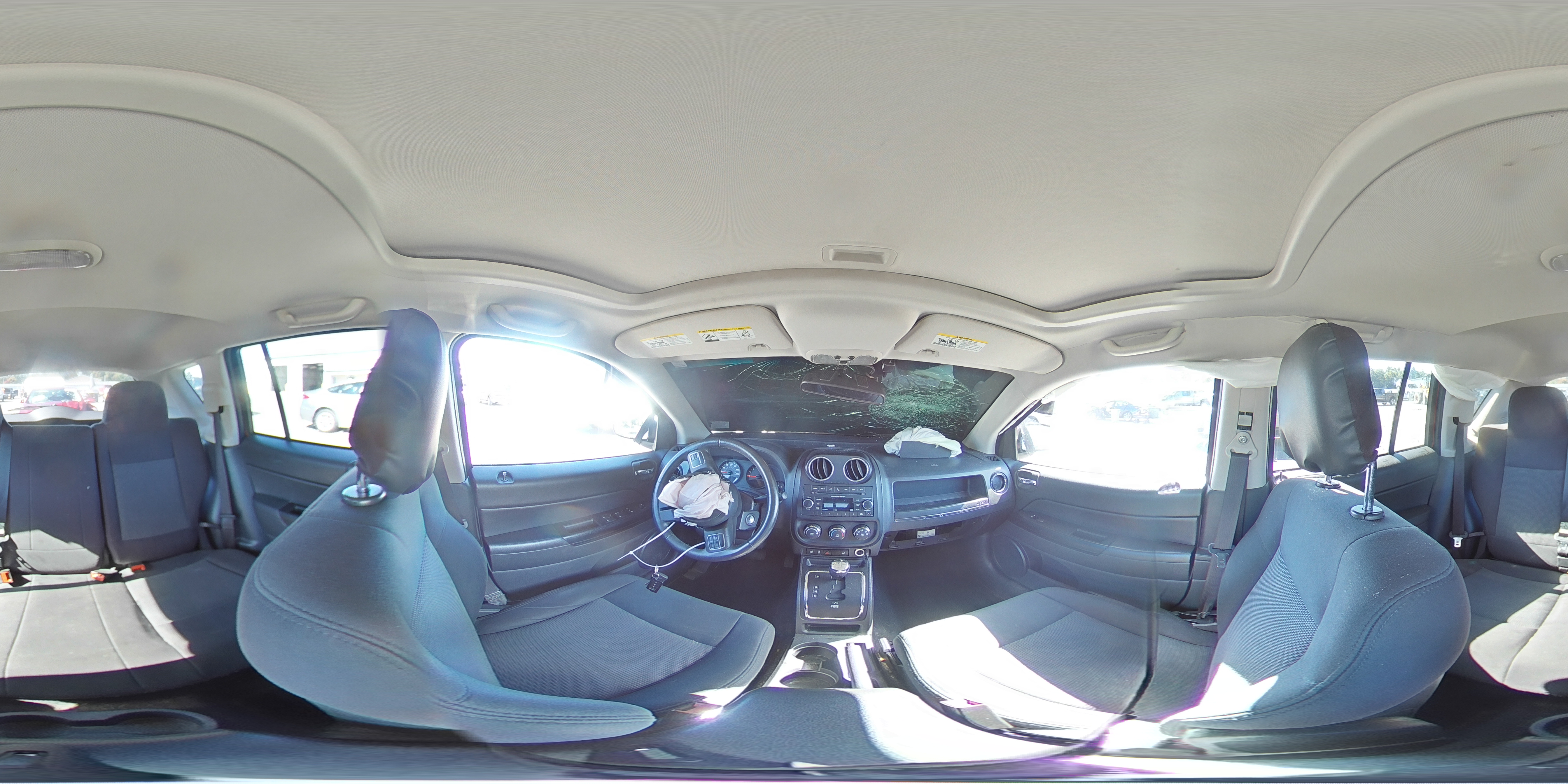 2012 Jeep Compass Latitude VIN: 1C4NJDEB7CD588335 Lot: 81693115