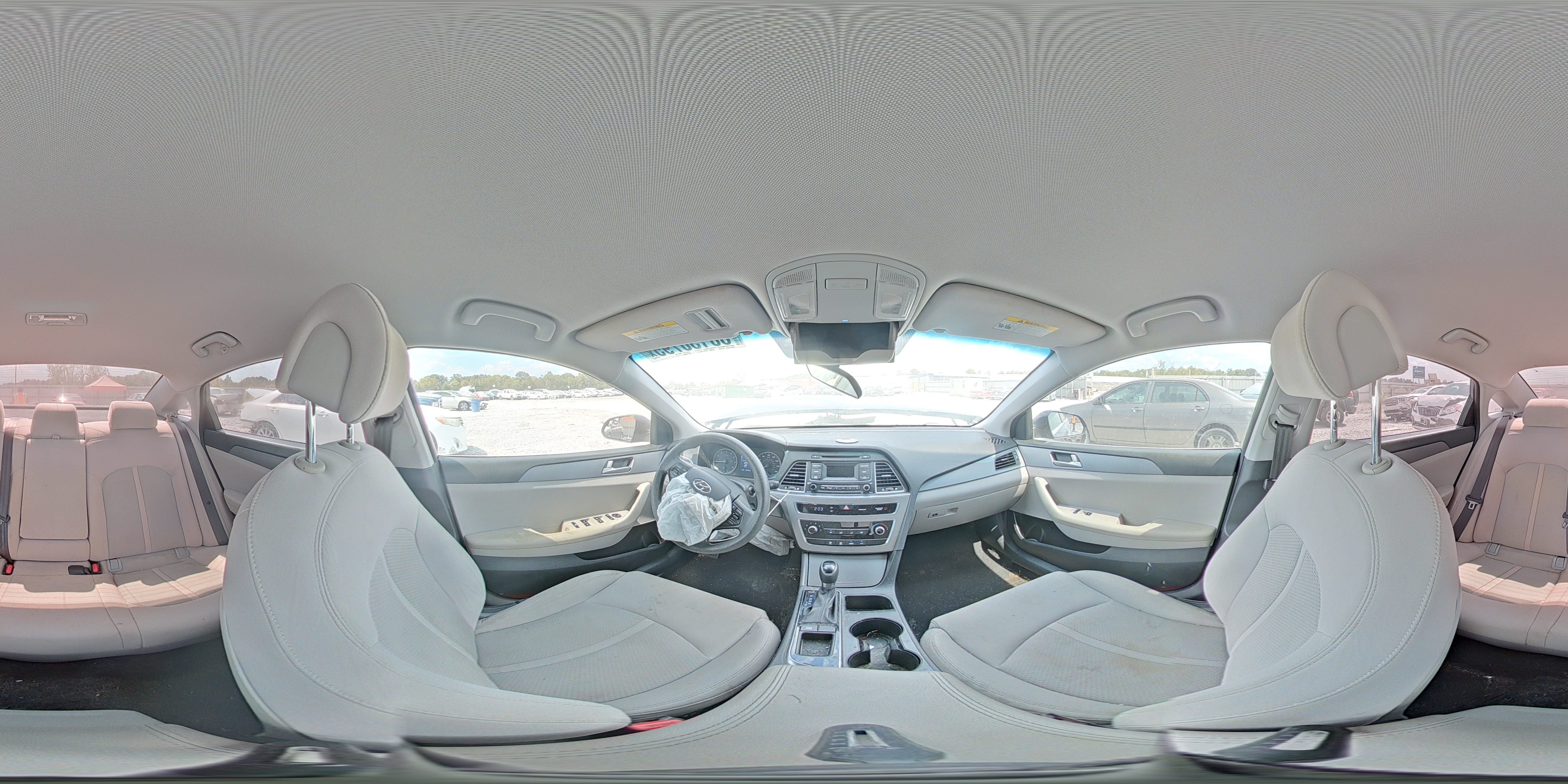 2017 Hyundai Sonata Se VIN: 5NPE24AF7HH455565 Lot: 80130795