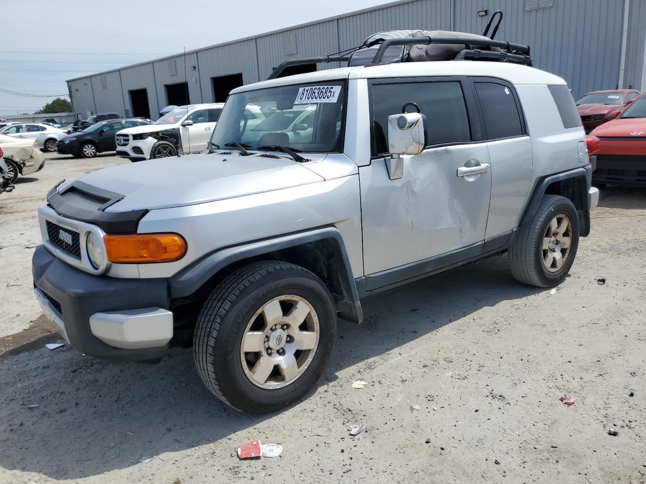 TOYOTA FJ CRUISER 2008. Lot# 81063685. VIN JTEZU11F28K006544. Photo 1