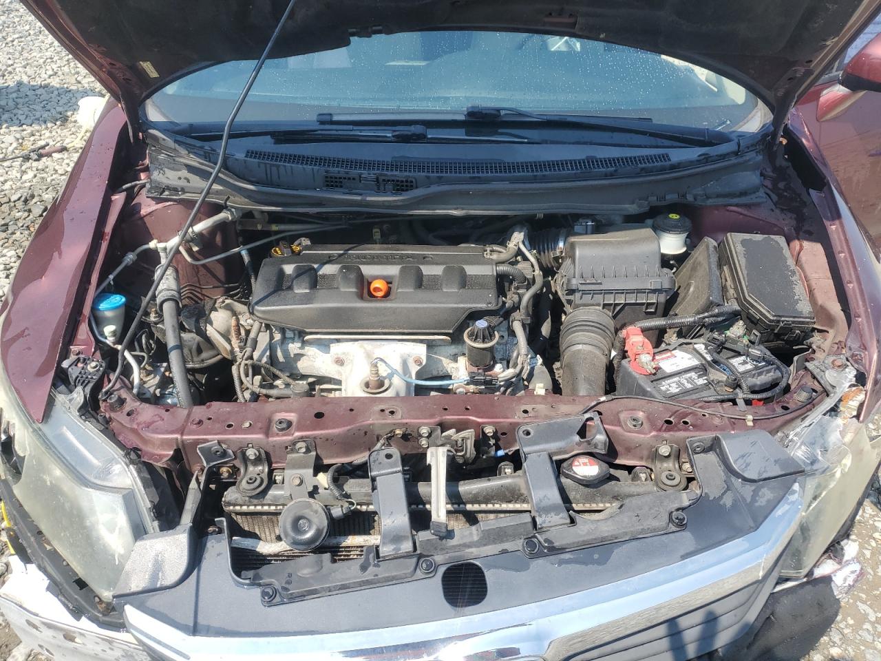 2012 Honda Civic Ex VIN: 19XFB2F8XCE385219 Lot: 81245105