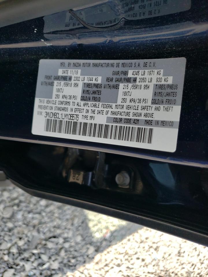 2020 Mazda Cx-30 Select VIN: 3MVDMBCL1LM106576 Lot: 72091535