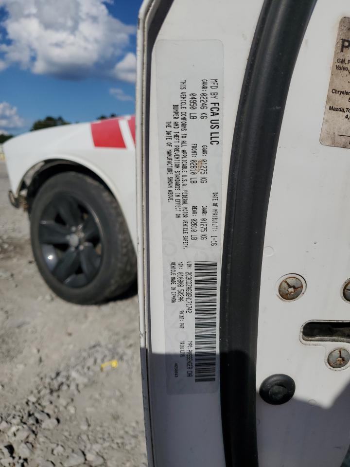 2016 Dodge Challenger Sxt VIN: 2C3CDZAG3GH171742 Lot: 83964405