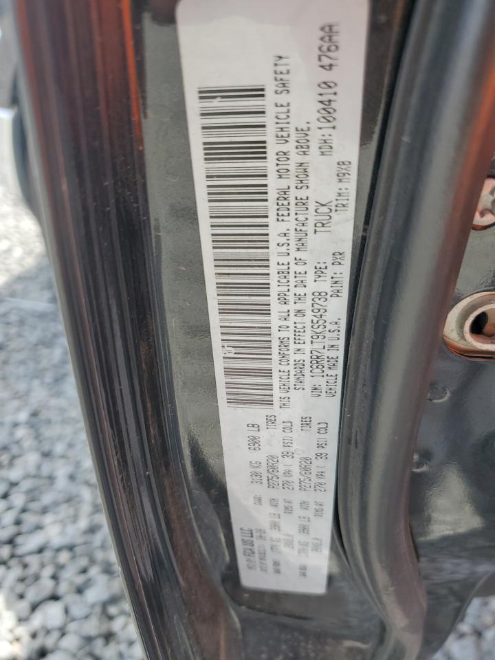 2019 Ram 1500 Classic Slt VIN: 1C6RR7LT9KS549738 Lot: 81208175