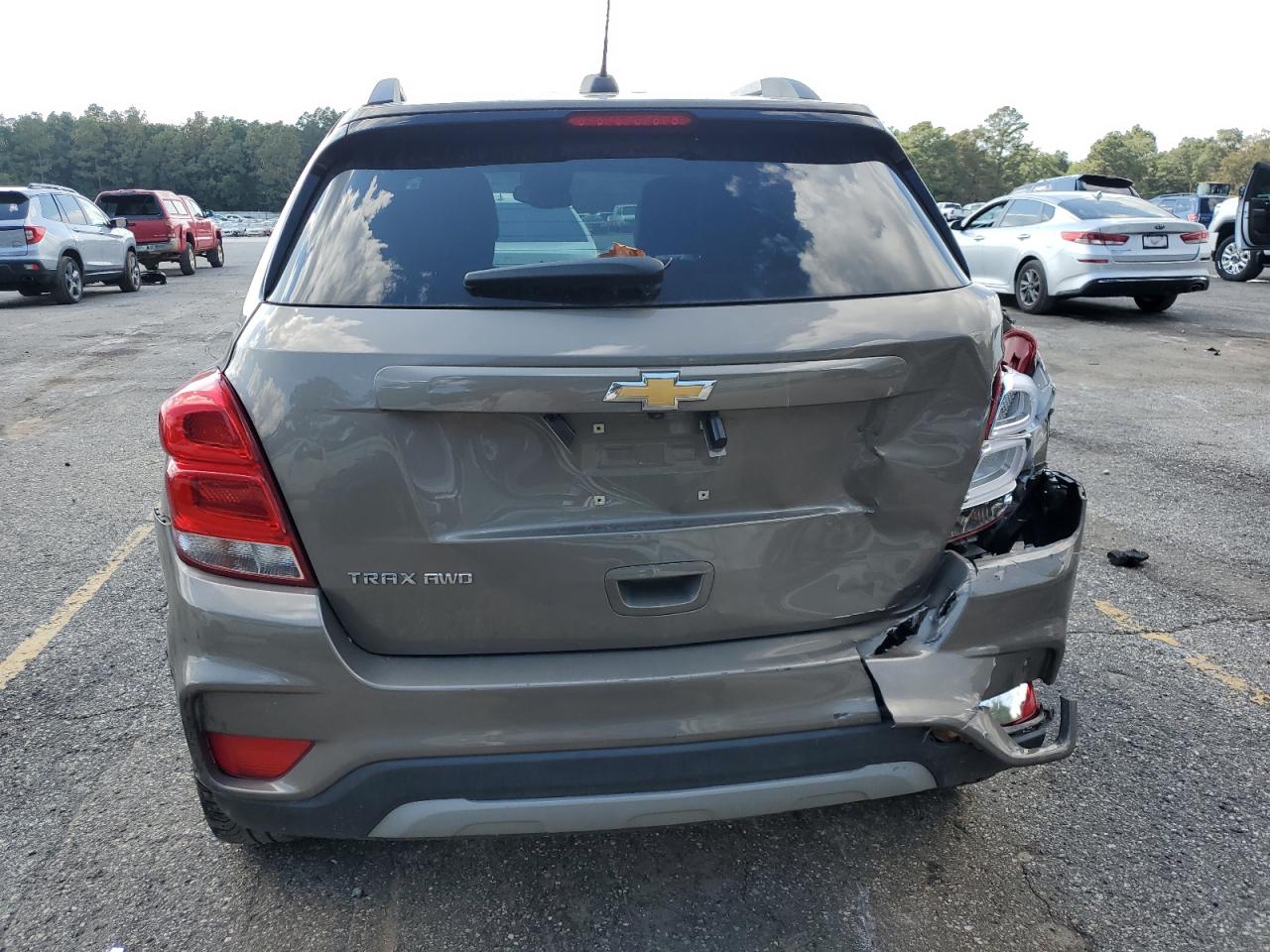 2021 Chevrolet Trax 1Lt VIN: KL7CJPSBXMB343018 Lot: 80080765