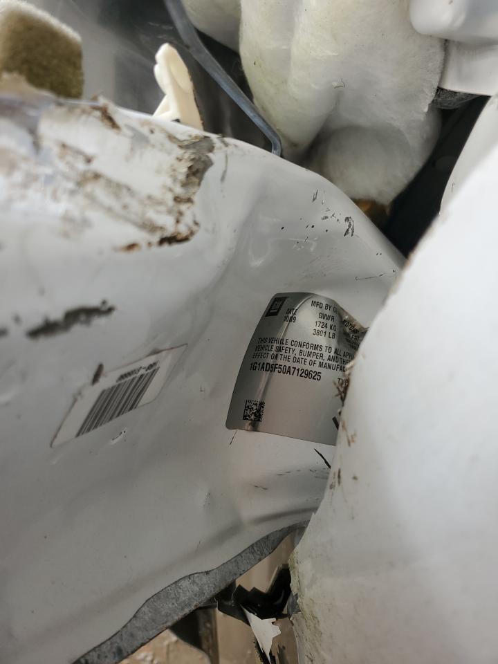 2010 Chevrolet Cobalt 1Lt VIN: 1G1AD5F50A7129625 Lot: 83975255